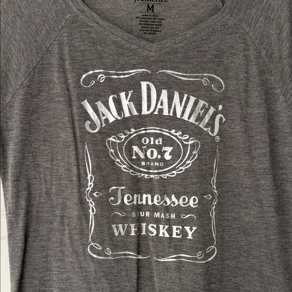 J. America Charcoal Graphic Tee